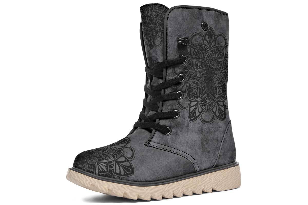 Grey Decorative Mandala