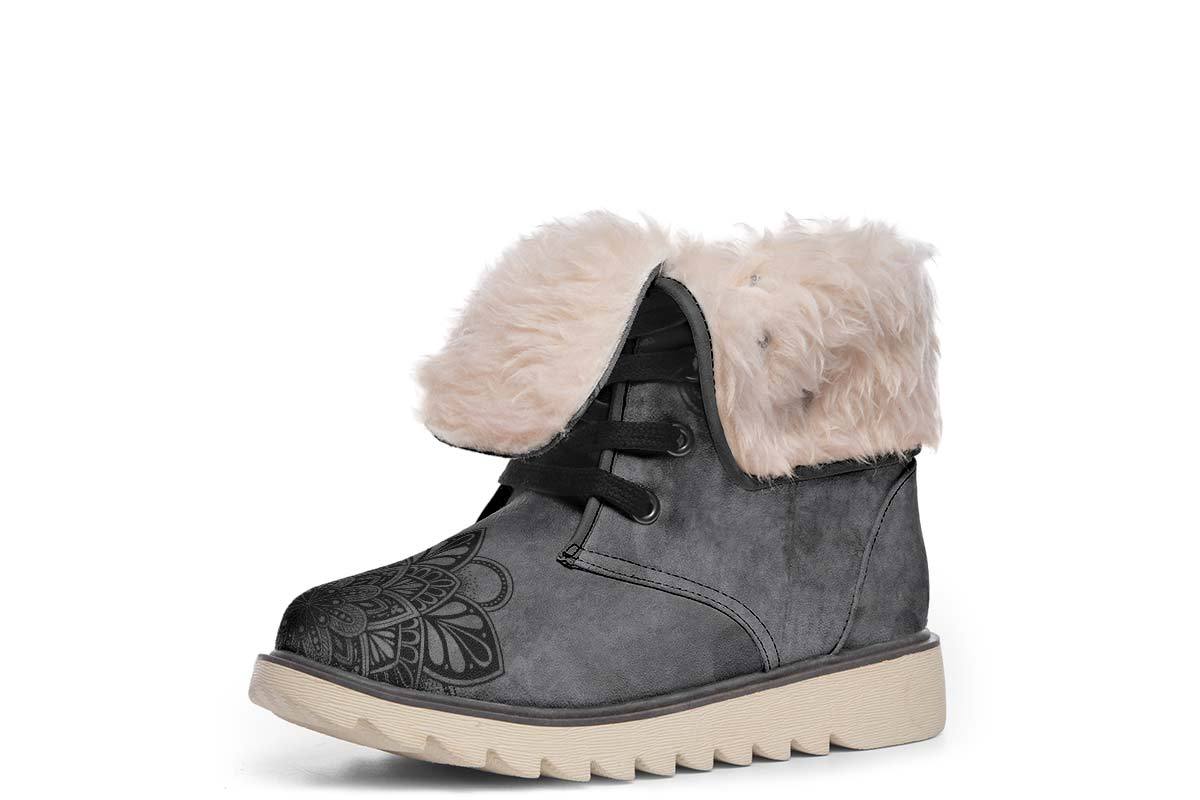 Grey Decorative Mandala