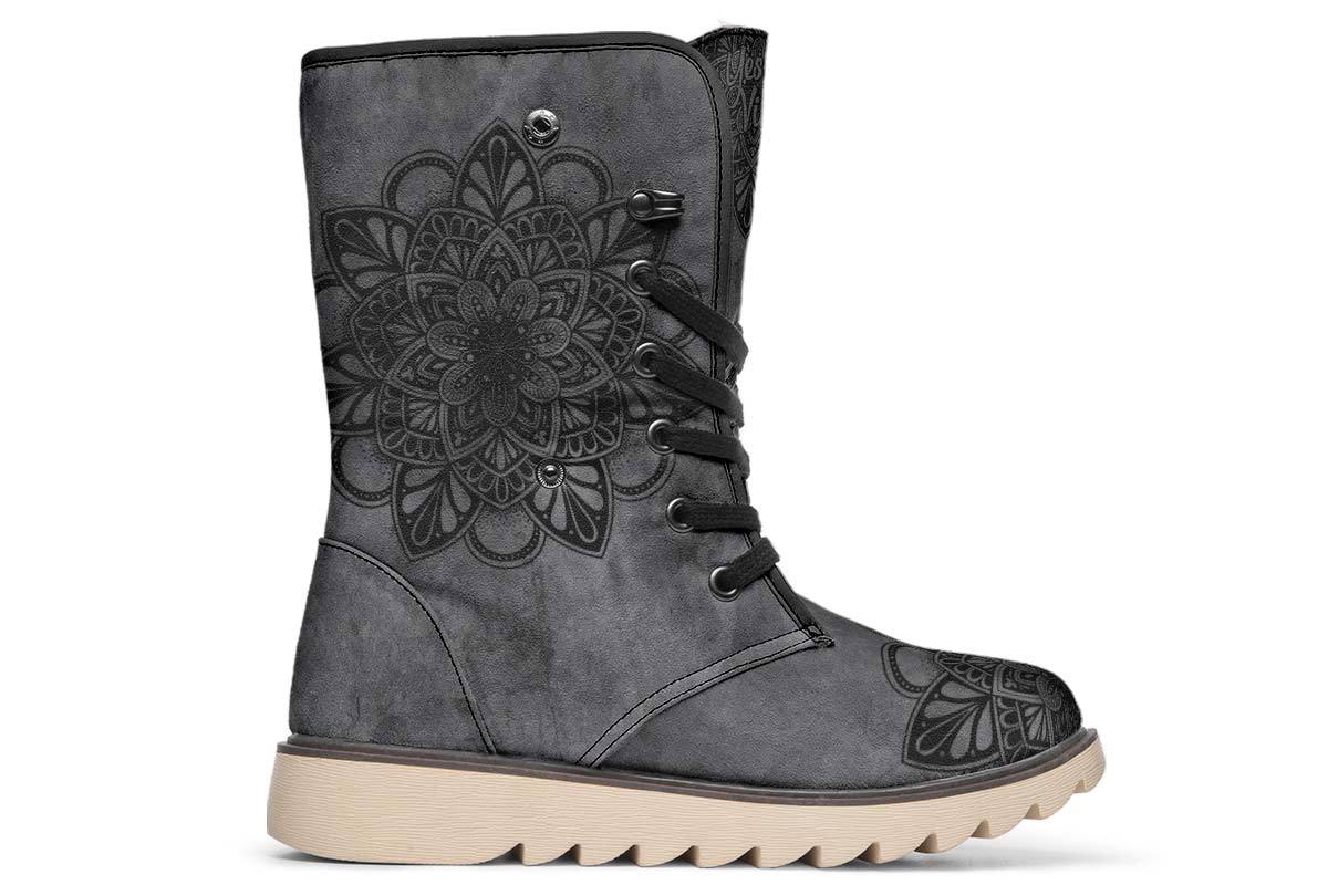 Grey Decorative Mandala