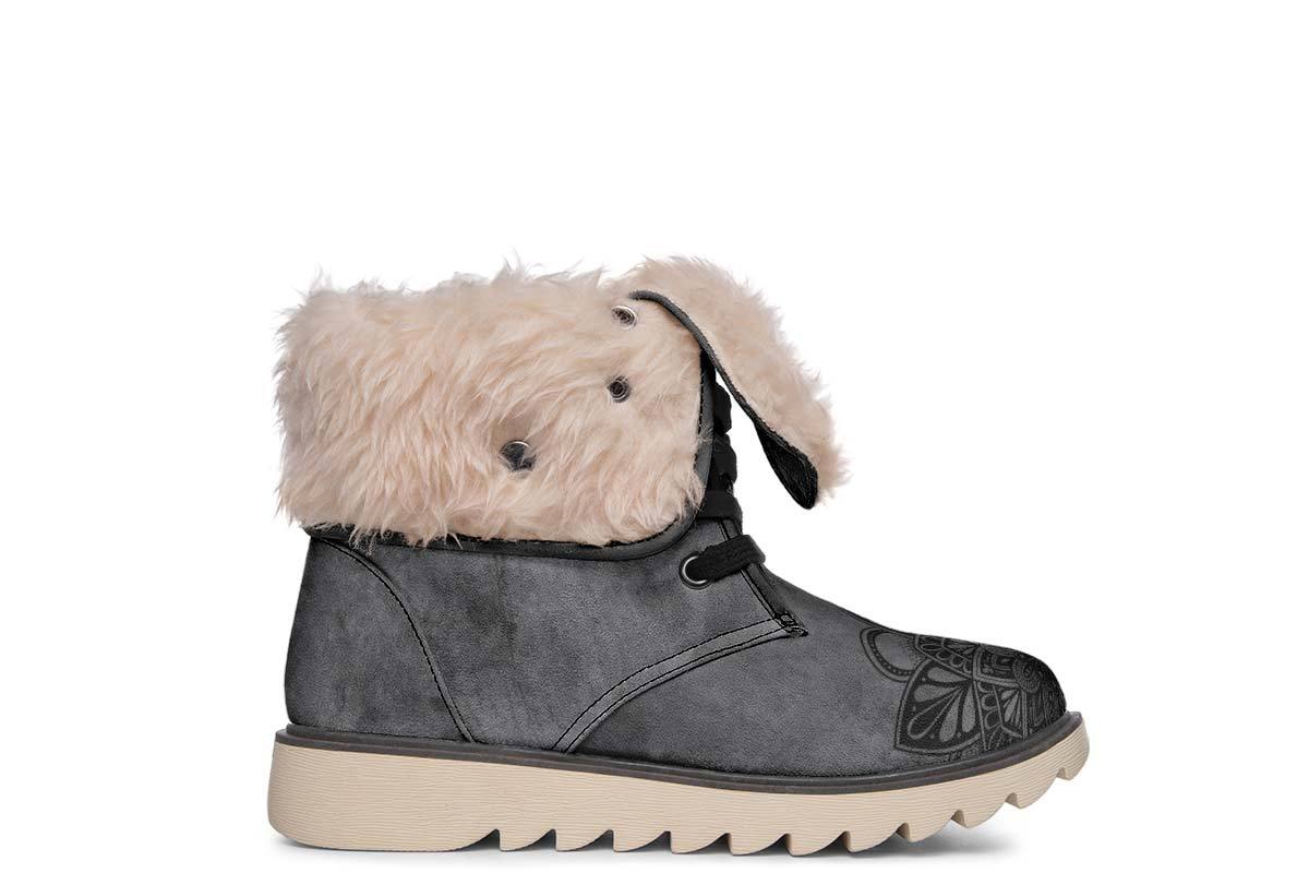 Grey Decorative Mandala