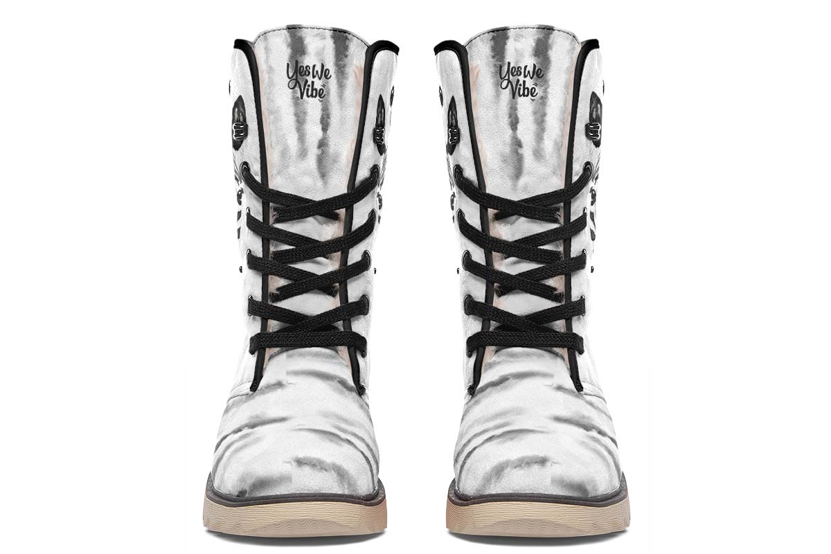 Watercolor Black Zebra