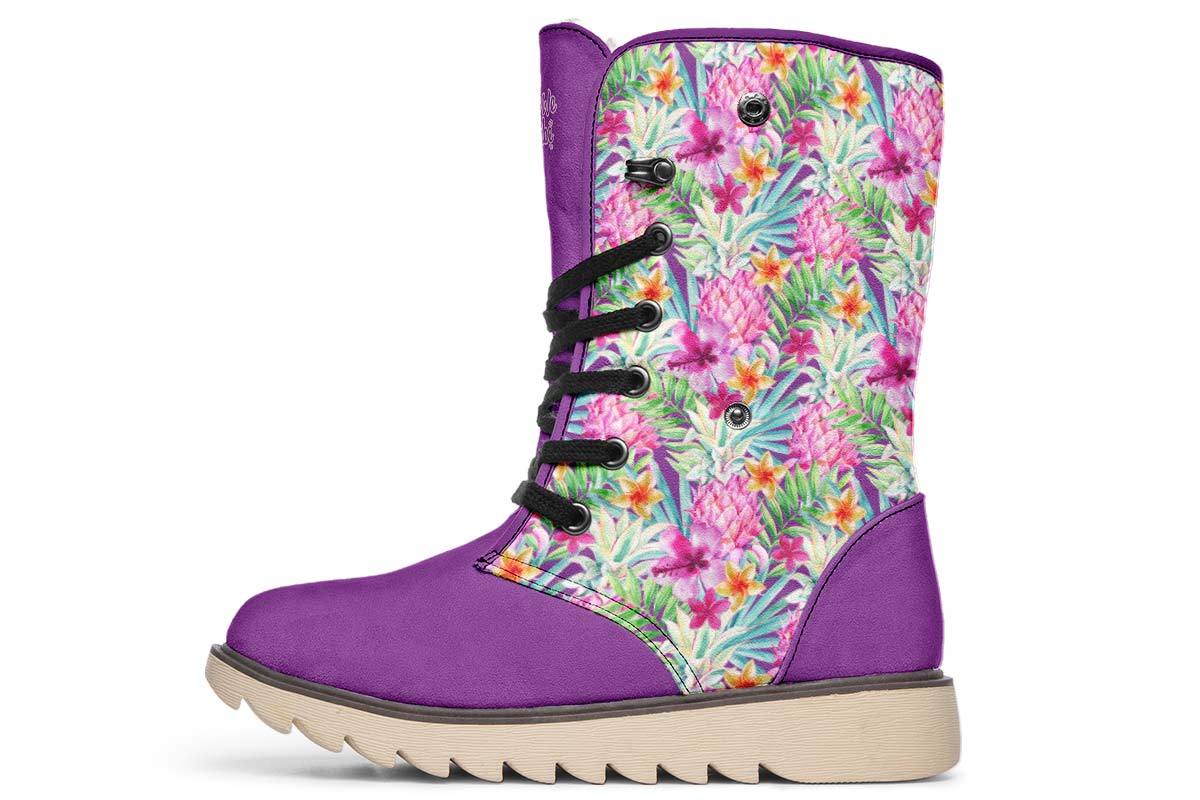 Watercolor Pink Pineapple