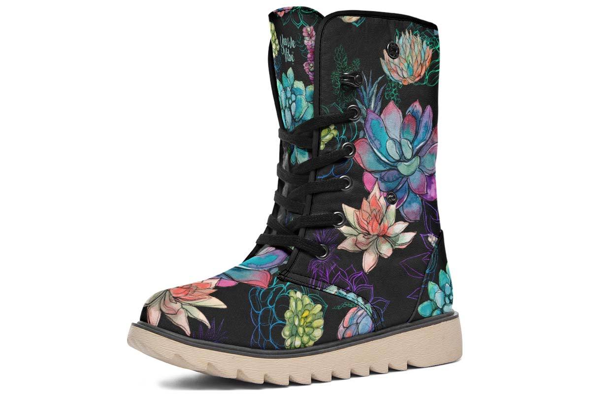 Watercolor Succulents