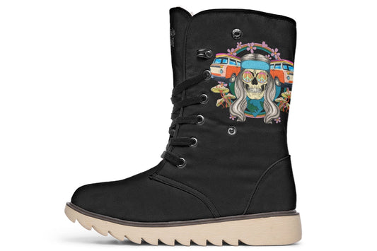 Hippie Skull Black