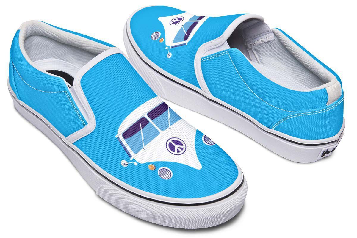 Blue Hippie Van