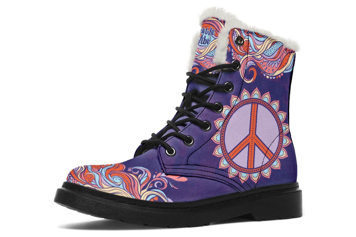 Peace Tribal Purple