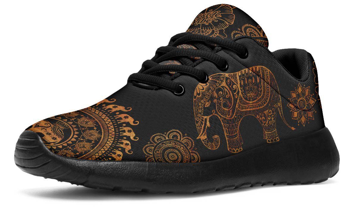 Mandala And Elephant Gold