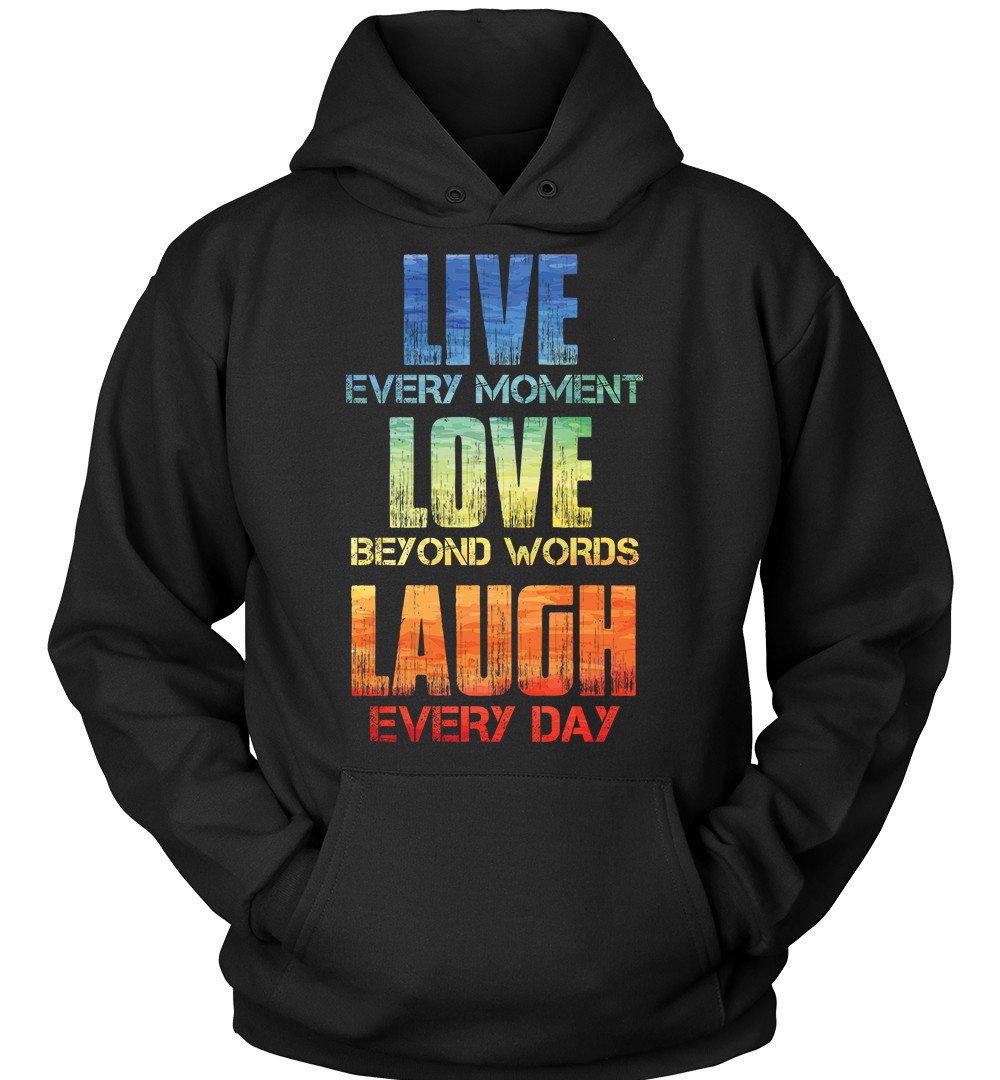 Live Love Laugh Colorful