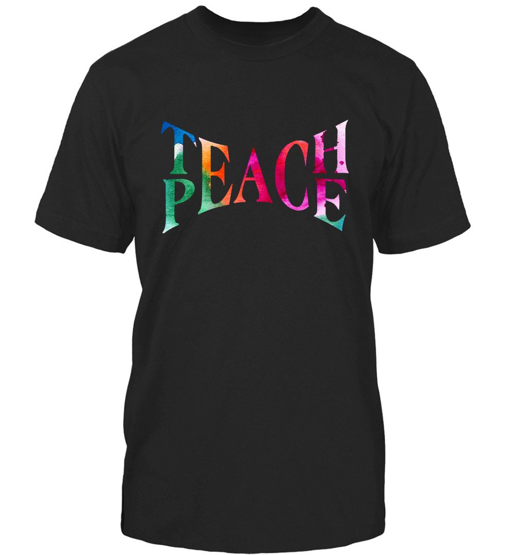 Teach Peace Watercolor