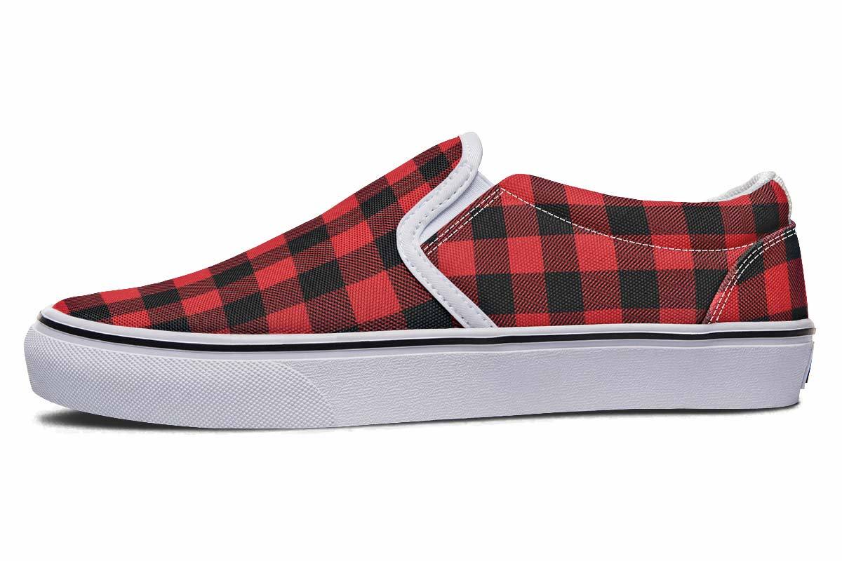 Checkered Black And Red