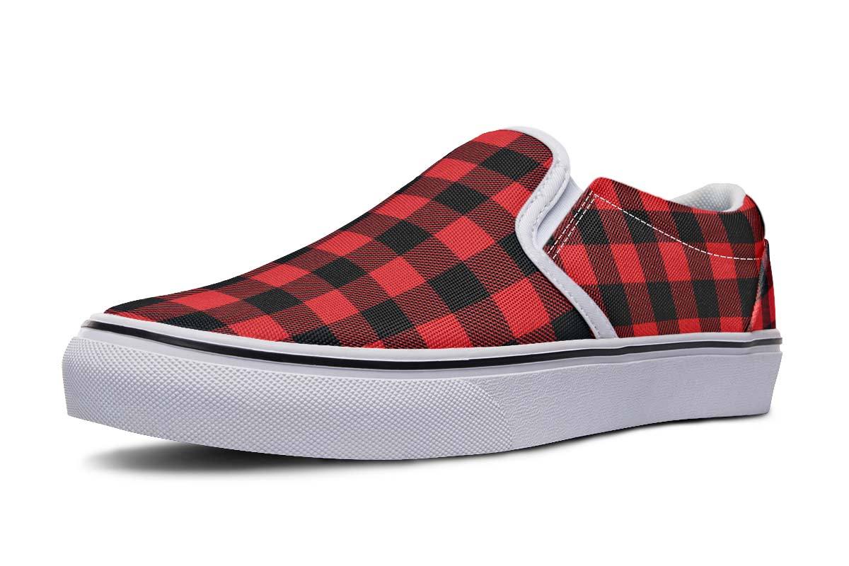 Checkered Black And Red