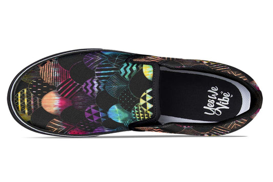 Colorful Dye Mosaic Art