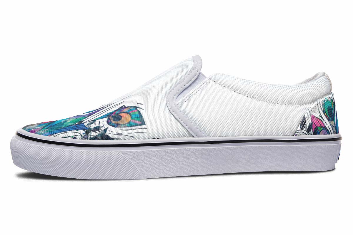 Watercolor Peacock Feather