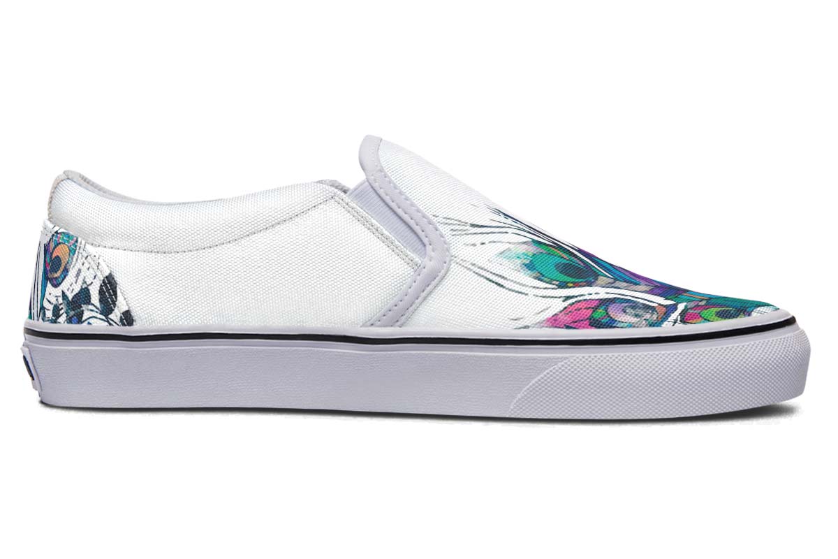 Watercolor Peacock Feather