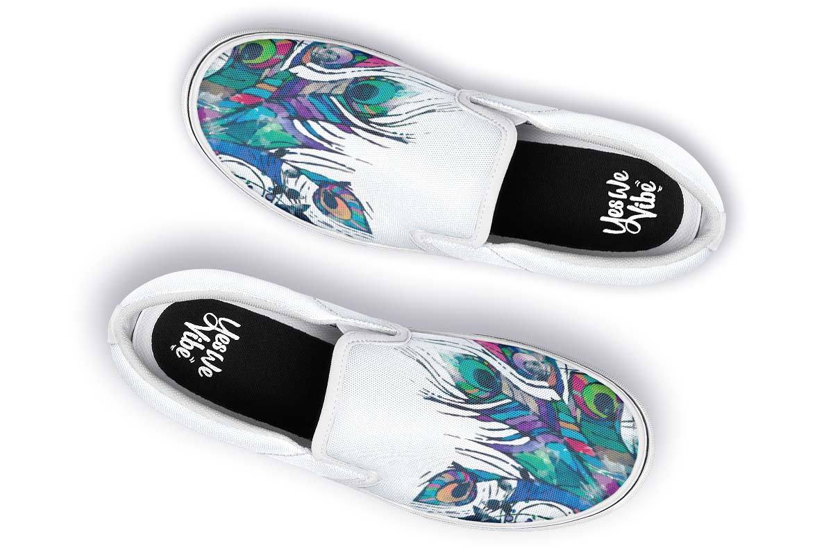 Watercolor Peacock Feather