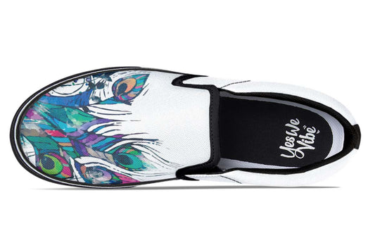 Watercolor Peacock Feather