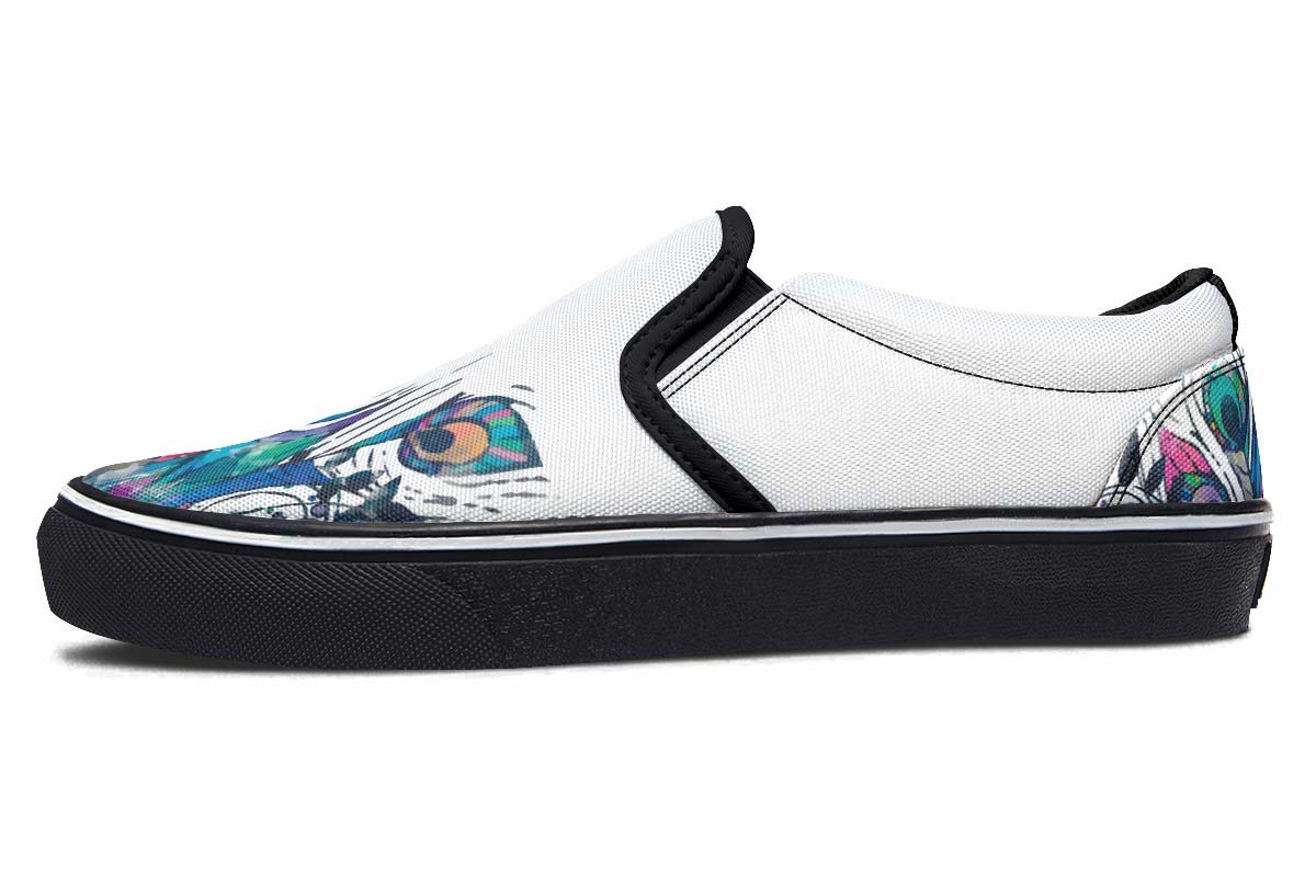 Watercolor Peacock Feather