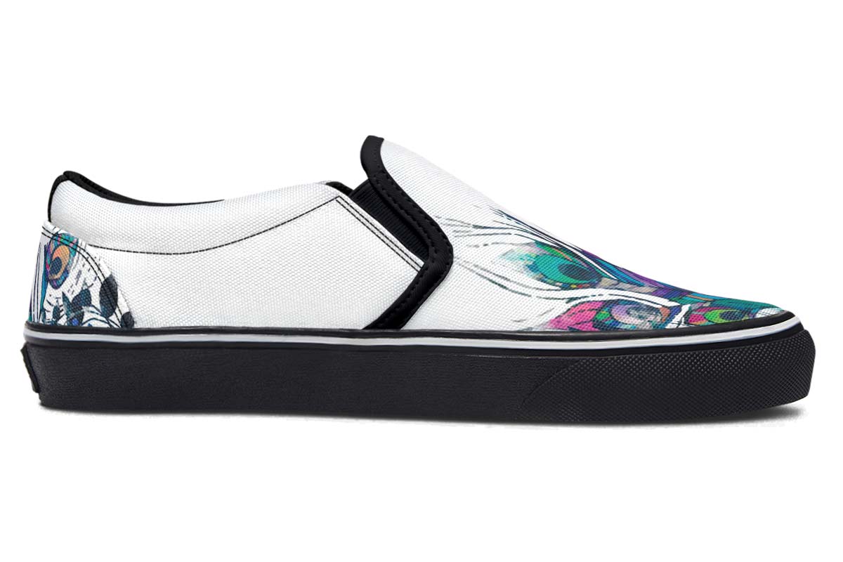 Watercolor Peacock Feather