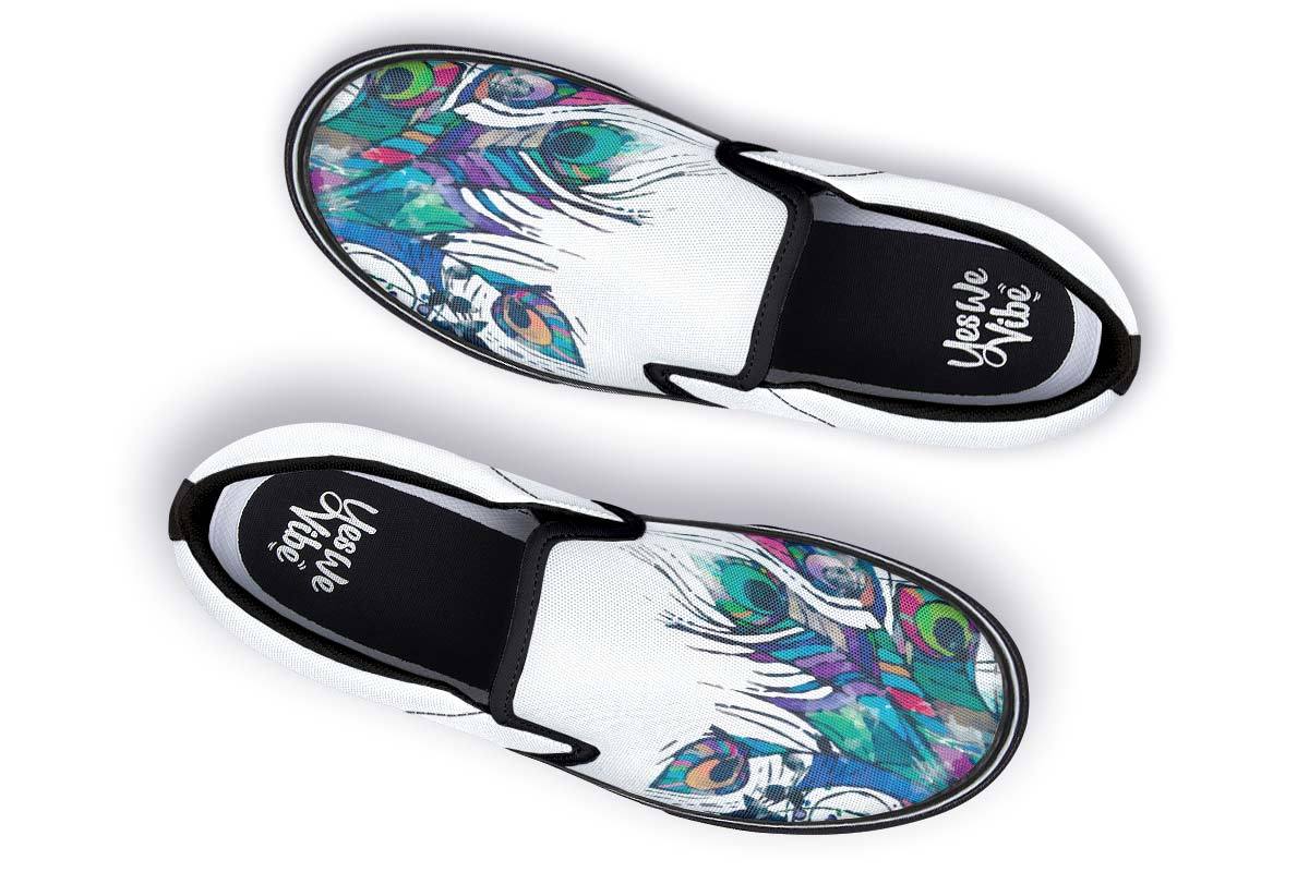 Watercolor Peacock Feather