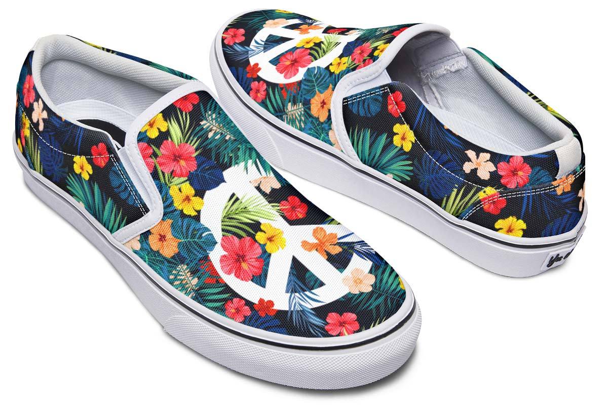 Peace Flower Tropical Colored