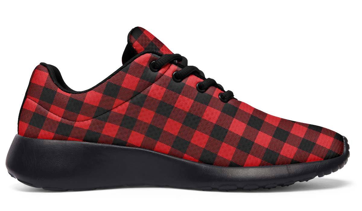 Checkered Black And Red