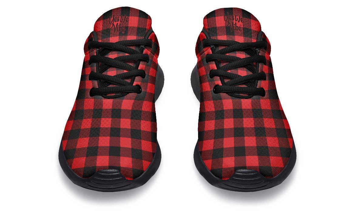 Checkered Black And Red