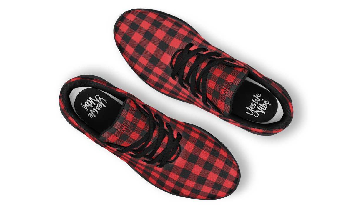 Checkered Black And Red