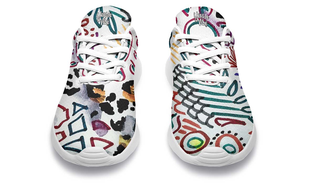 Colorful Doodle And Animal Pattern