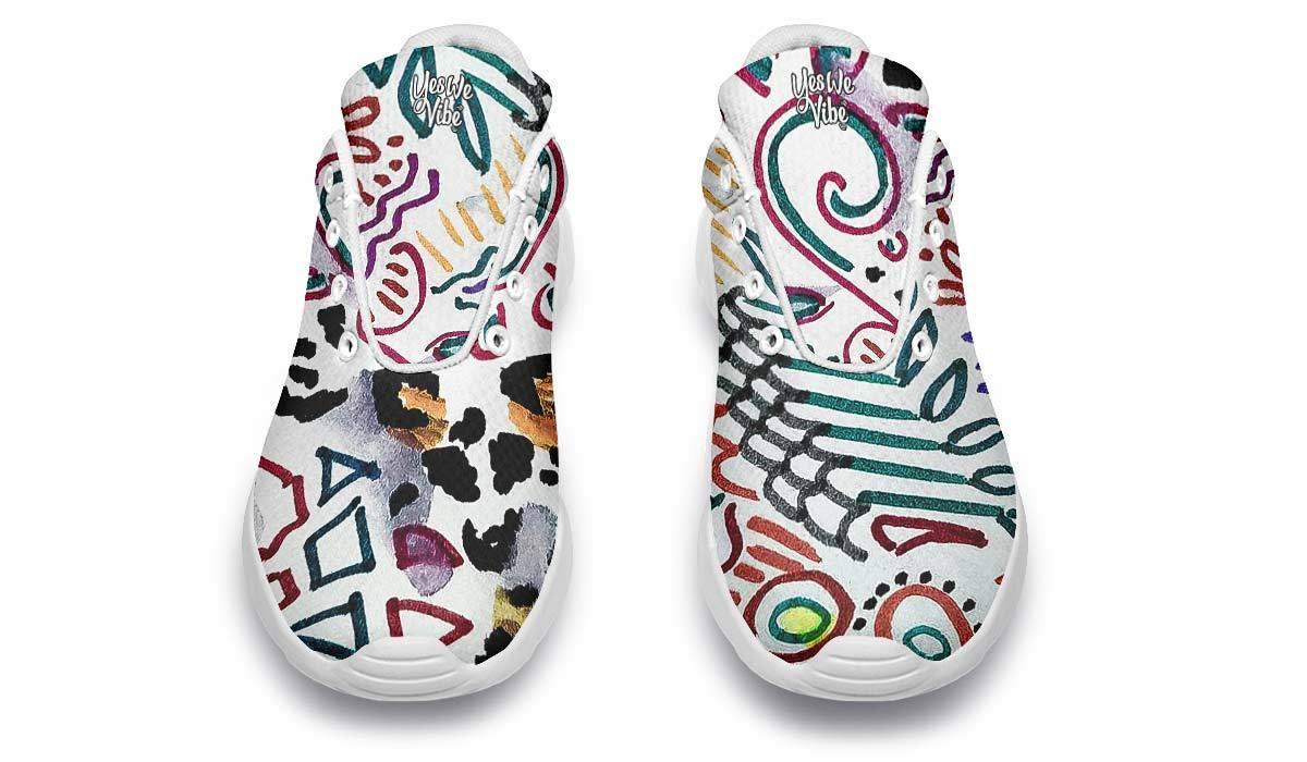 Colorful Doodle And Animal Pattern