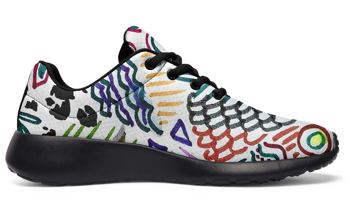 Colorful Doodle And Animal Pattern