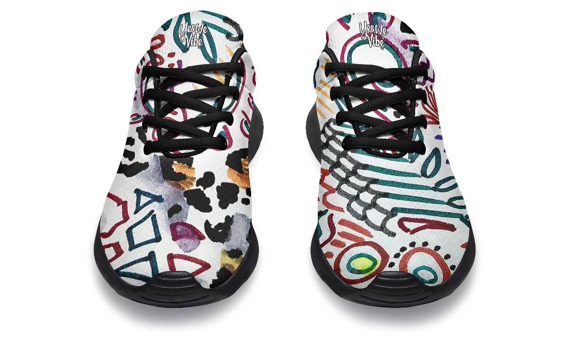 Colorful Doodle And Animal Pattern