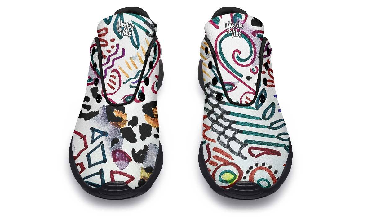 Colorful Doodle And Animal Pattern