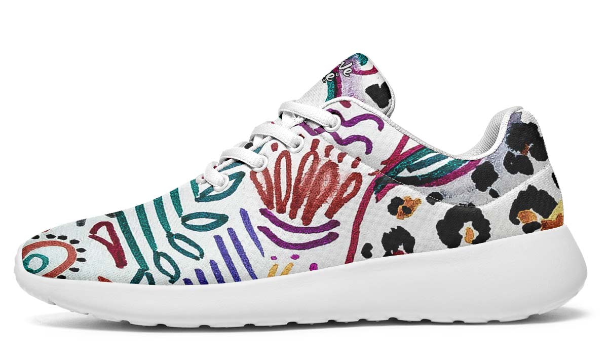 Colorful Doodle And Animal Pattern