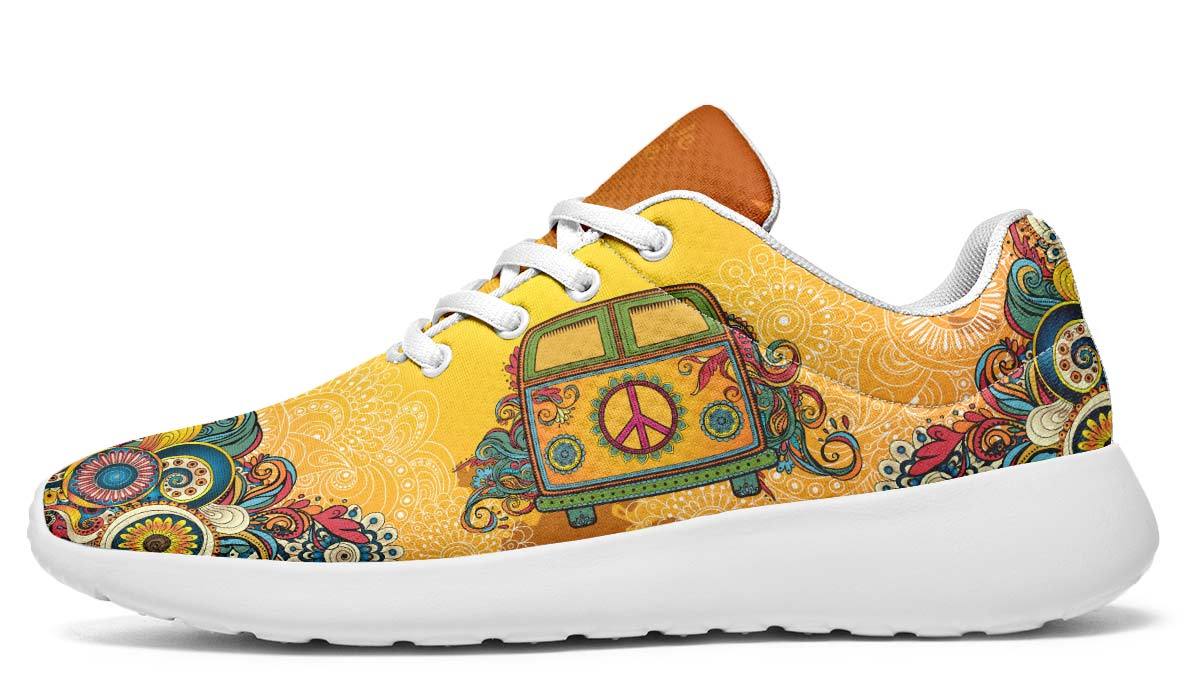 Colorful Hippie Van