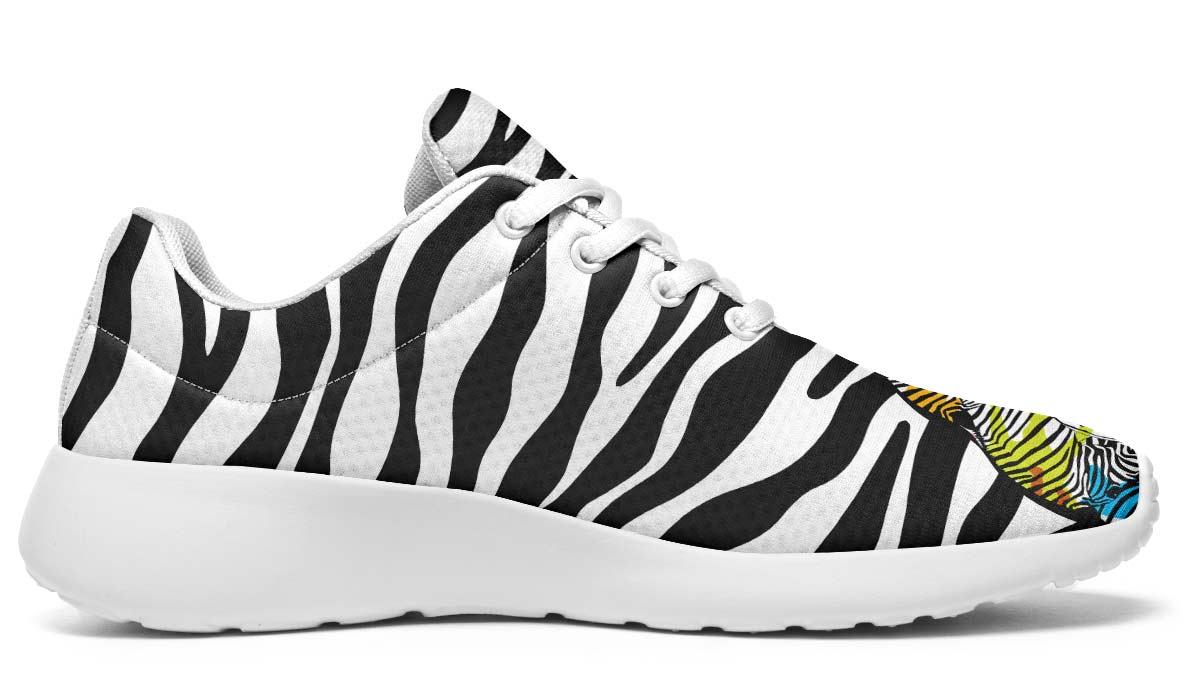 Colorful Zebras And Pattern