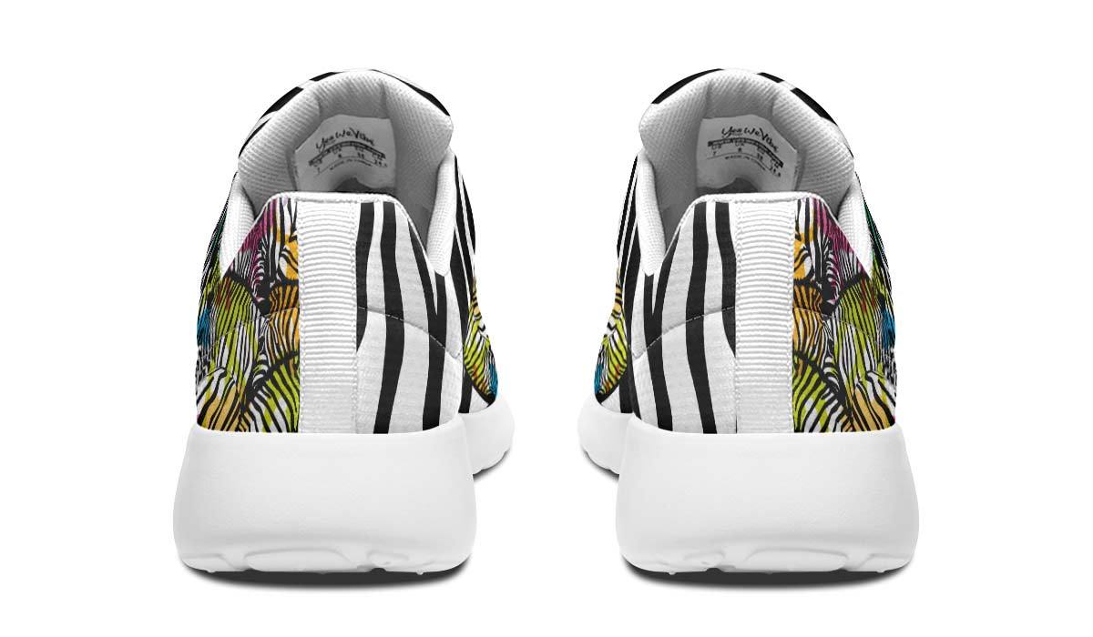 Colorful Zebras And Pattern