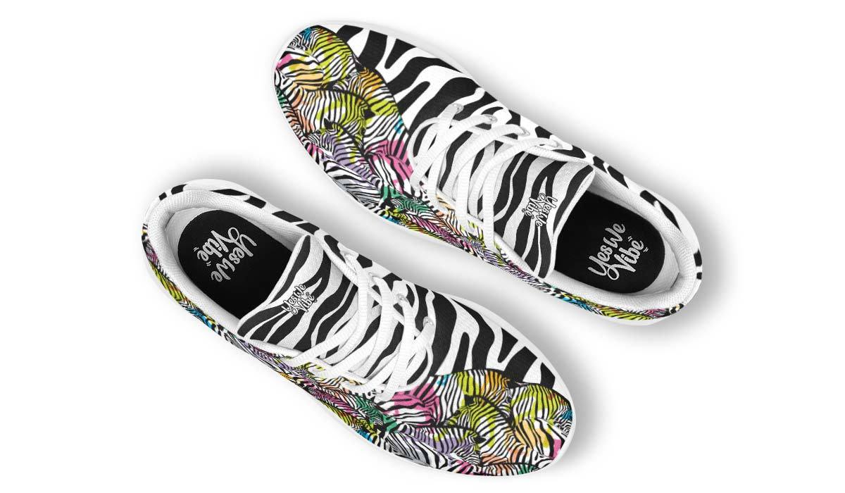 Colorful Zebras And Pattern