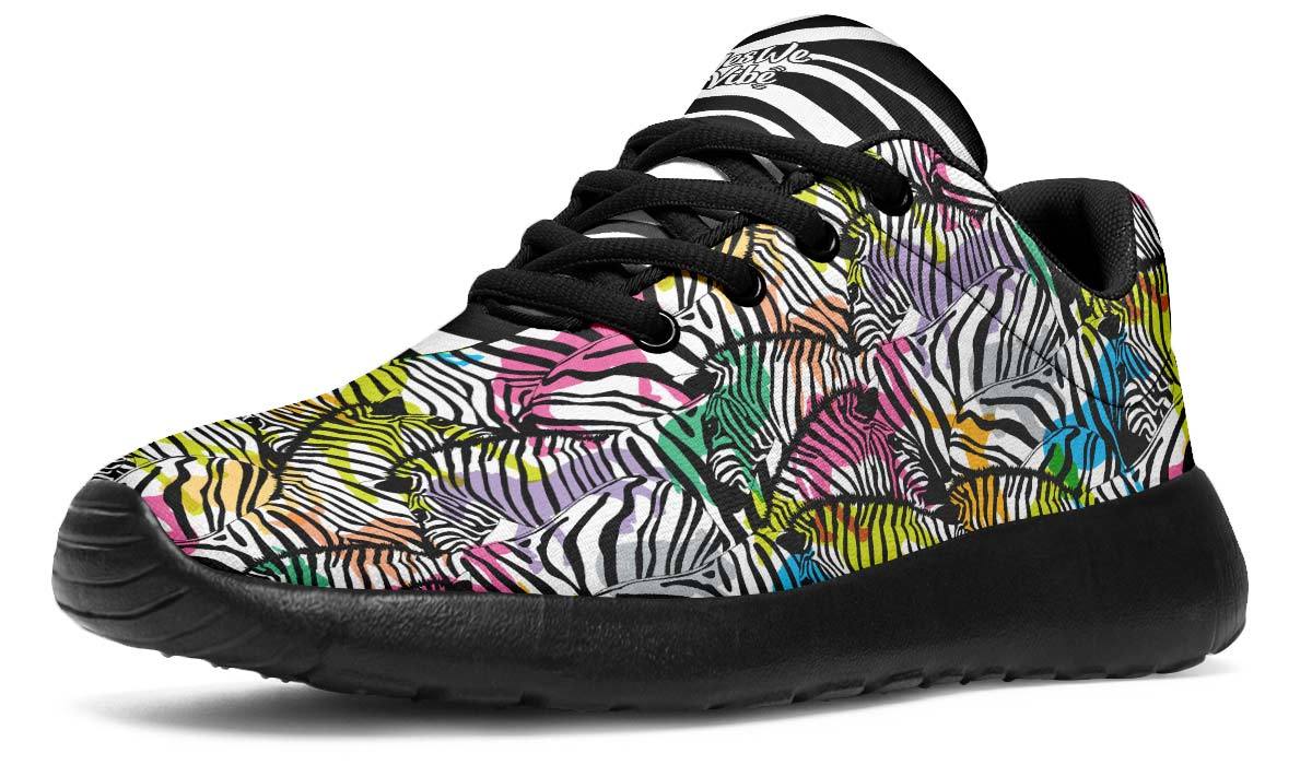 Colorful Zebras And Pattern