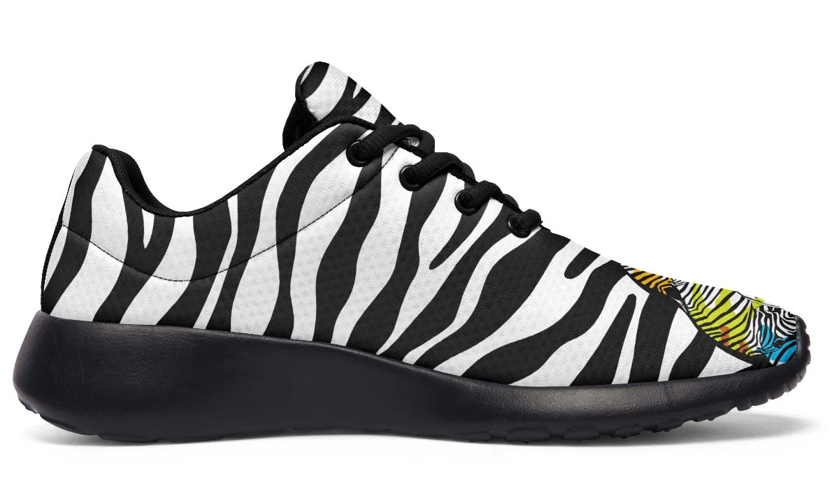 Colorful Zebras And Pattern