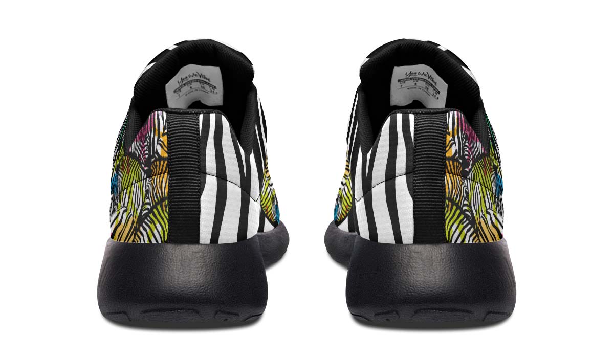 Colorful Zebras And Pattern