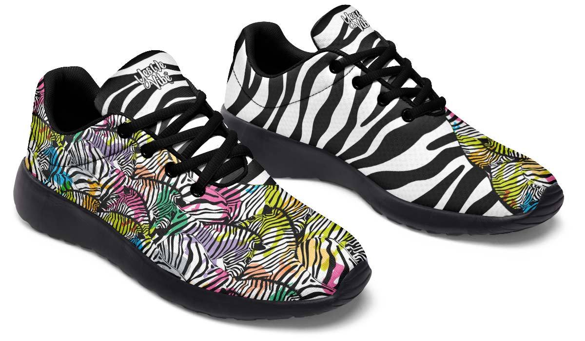 Colorful Zebras And Pattern