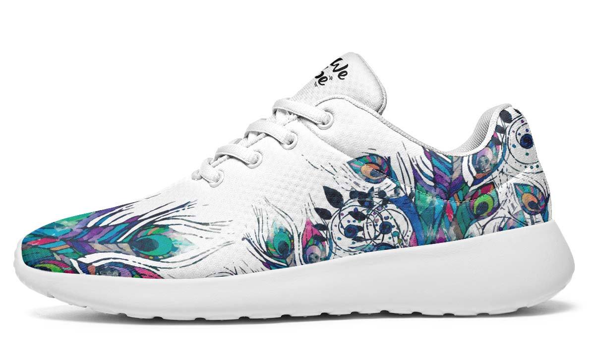 Watercolor Peacock Feather