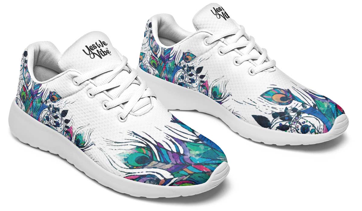 Watercolor Peacock Feather