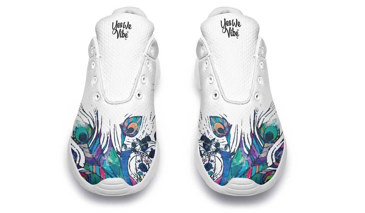 Watercolor Peacock Feather