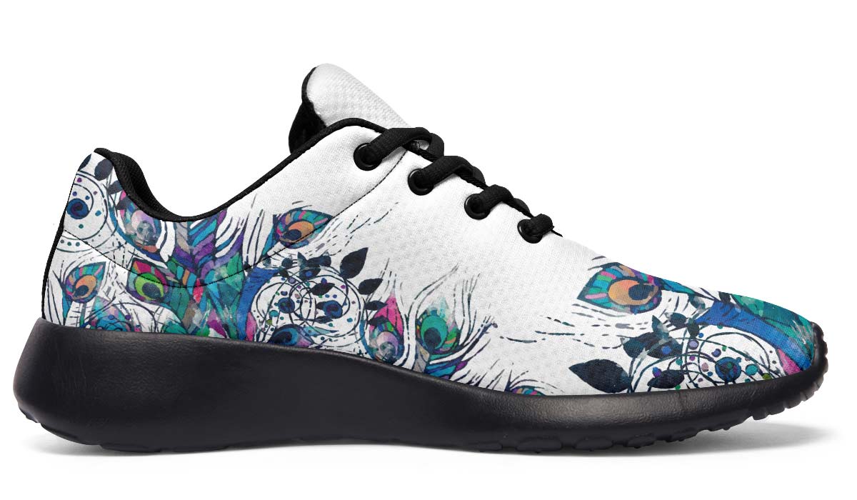 Watercolor Peacock Feather