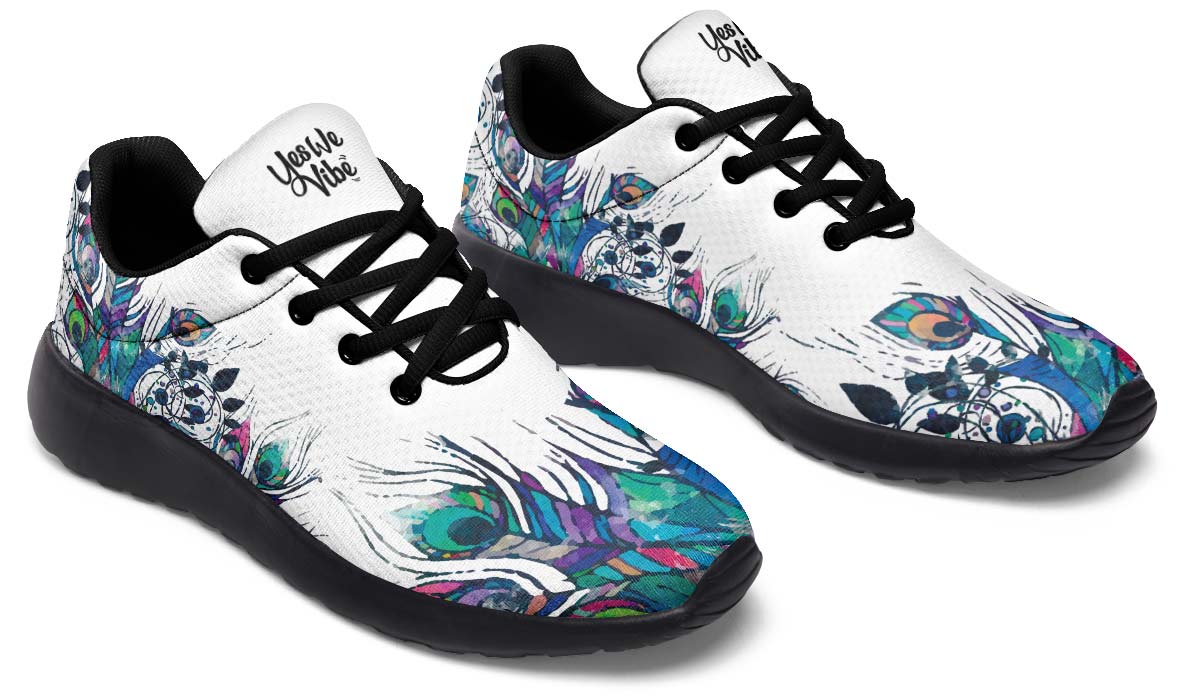 Watercolor Peacock Feather