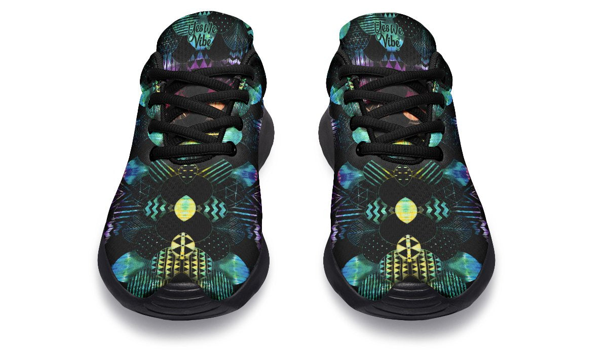 Colorful Dye Mosaic Art