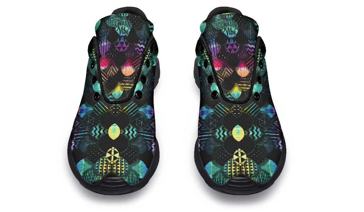 Colorful Dye Mosaic Art