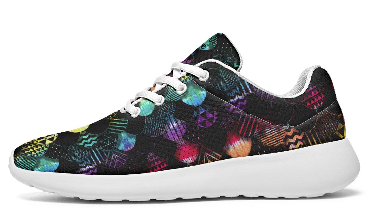 Colorful Dye Mosaic Art