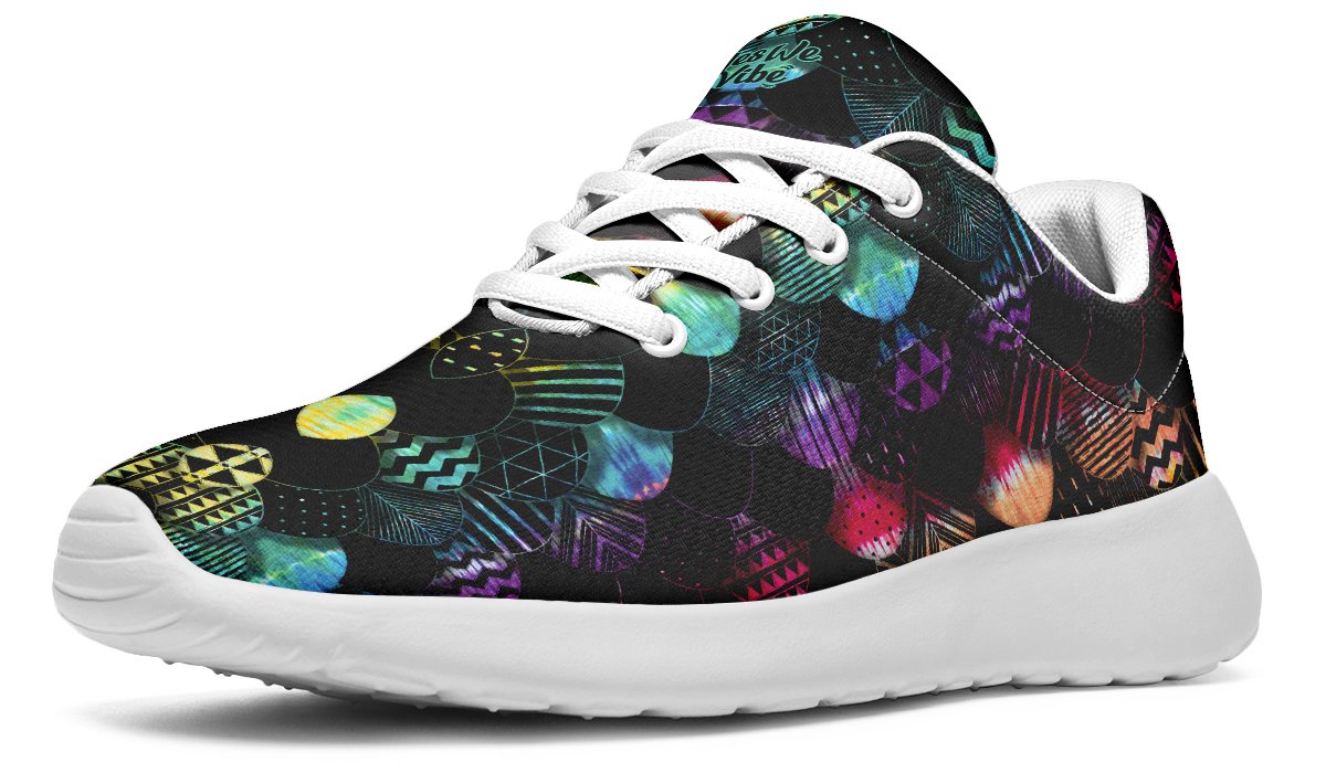 Colorful Dye Mosaic Art